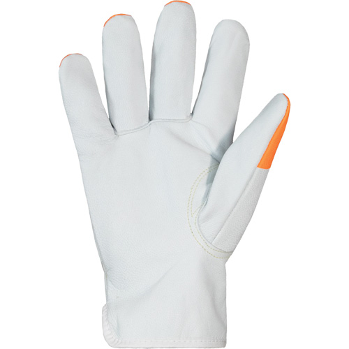 Gants haute visibilit&eacute; r&eacute;sistants &agrave; la coupe Endura Pro, Taille 2T-Grand, Enveloppe en Cuir de vache, ASTM ANSI niveau A6 Southpoint Industrial Supply
