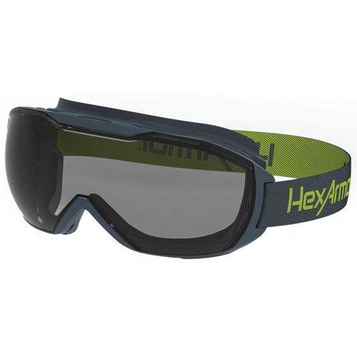 MX500 Safety Goggles, Grey Lens, Anti-Fog/Anti-Scratch, Indirect Vent Southpoint Industrial Supply