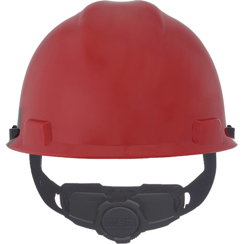 Specialty V-Gard&reg; Hard Hat, Ratchet Suspension, Black/Red Southpoint Industrial Supply