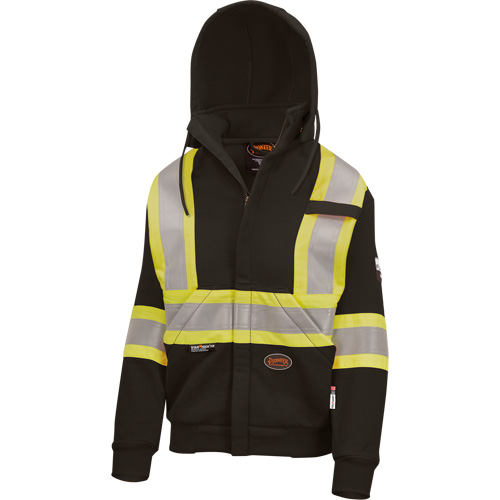 Heavyweight Safety Hoodie, Women's, X-Small, Black Southpoint Industrial Supply