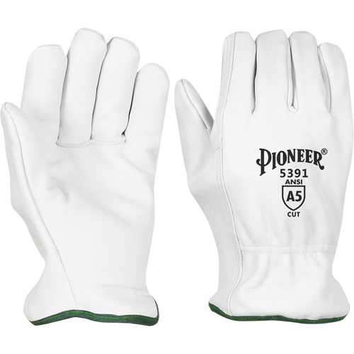 Cut-Resistant Driver's Gloves, Small, Grain Goatskin Palm Southpoint Industrial Supply