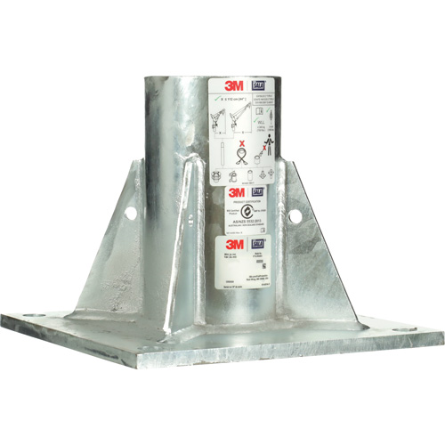DBI-SALA&reg; Confined Space Floor Mount Base, Galvanized Southpoint Industrial Supply