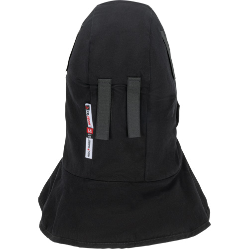 Pioneer 765A Flame-Resistant Quilted Hard Hat Liner with Long Neck & Detachable Mouthpiece, Black/Grey, Cotton/FR-Tech&reg;/Modacrylic/Nylon Southpoint Industrial Supply