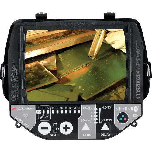 Speedglas G5 Auto-Darkening Variable Colour Filter, 2-4/5" W x 4-1/4" H Viewing Area, For Use With G5-01 and G5-03 helmets Southpoint Industrial Supply