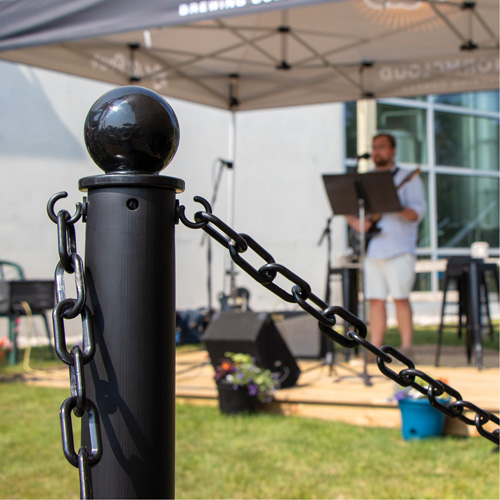 Plastic Barrier Chain, Green Southpoint Industrial Supply