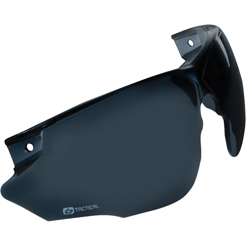 Spare Lense for Combat Safety Glasses, Anti-Fog/Anti-Scratch, Smoke, Combat Southpoint Industrial Supply