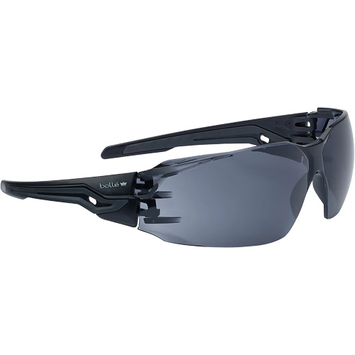 Silex+ BSSI Safety Glasses, Smoke/Grey Lens, Anti-Fog/Anti-Scratch, ANSI Z87+ Southpoint Industrial Supply
