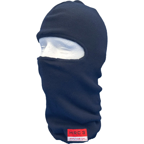 Passe-montagne en tricot FR/AR Atlas Thermax, Acrylique/Coton, Bleu Southpoint Industrial Supply