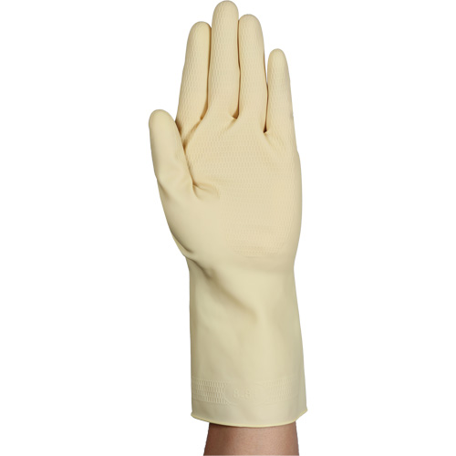 Gants naturels et l&eacute;gers AlphaTec 87-137, Taille 10, 11,8" lo, Latex de caoutchouc, 16 mils Southpoint Industrial Supply