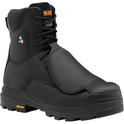 Bottes de travail Vulcan avec protecteur m&eacute;tatarsien &agrave; l'ext&eacute;rieur, Cuir, Taille 7, Imperm&eacute;able Southpoint Industrial Supply
