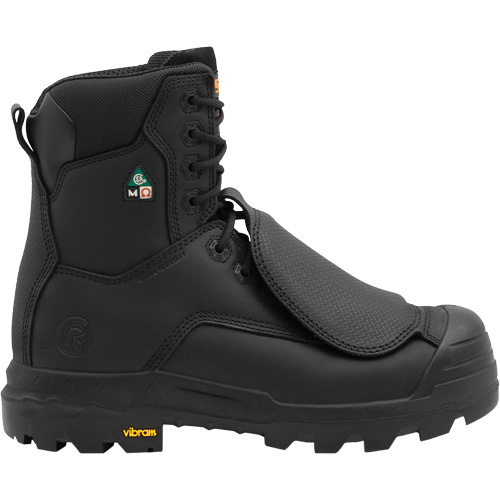 Bottes de travail Vulcan avec protecteur m&eacute;tatarsien &agrave; l'ext&eacute;rieur, Cuir, Taille 7, Imperm&eacute;able Southpoint Industrial Supply