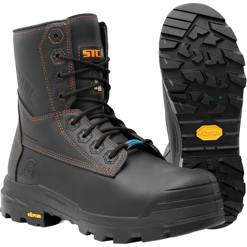 Bottes de travail Metpro Flex avec protecteur m&eacute;tatarsien, Cuir, Taille 11, Imperm&eacute;able Southpoint Industrial Supply