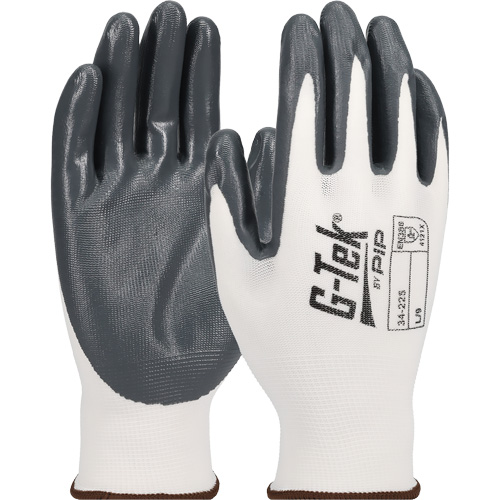 G-Tek&reg; Economy Seamless Knit Glove, Small, Nitrile Coating, 13 Gauge, Nylon Shell Southpoint Industrial Supply