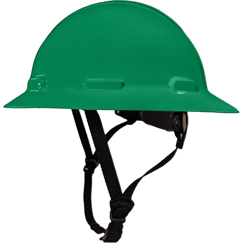 LIDGUARD&reg; Full Brim Hardhat with Chinstrap, Meets CSA Type 1, Ratchet Suspension, Vented Southpoint Industrial Supply