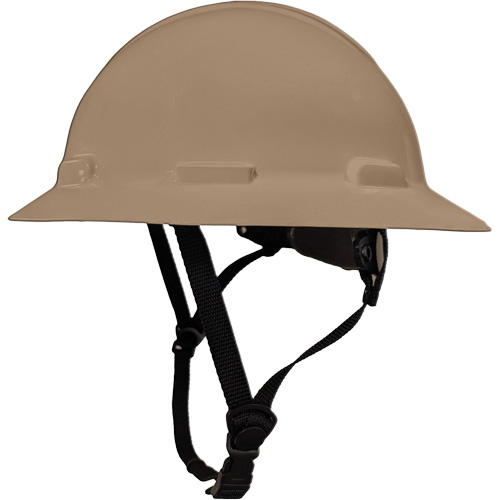 Casque de s&eacute;curit&eacute; &agrave; bordure compl&egrave;te LIDGUARD avec mentonni&egrave;re, R&eacute;pond aux normes CSA type 1, Suspension Rochet, Ventil&eacute; Southpoint Industrial Supply