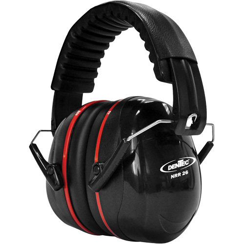 SEALTEC 500 Series Earmuff with Stainless Steel Dual Arms, Folding Headband, 26 dB NRR dB Southpoint Industrial Supply