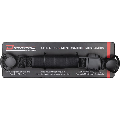 Sangle mentonni&egrave;re &agrave; 4 points Dyna-Clic avec attache magn&eacute;tique et coussinet mentonnier Southpoint Industrial Supply
