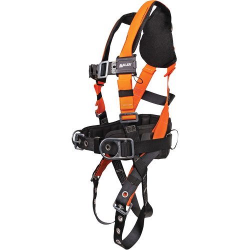Miller&reg; Titan Contractor Full-Body Harness with PFL/SRL Connector & Lumbar Pad, CSA Certified, Class AP, 3X-Large, 420 lbs. Cap. Southpoint Industrial Supply