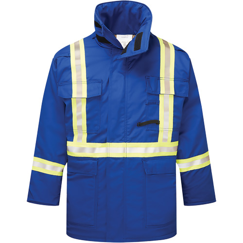Avenger 9 oz Insulated Parka, Style 3215, Men's, 4X-Large, Blue Southpoint Industrial Supply