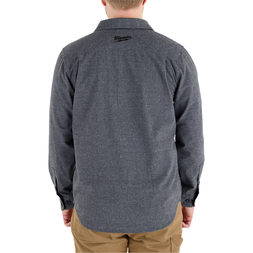 Chemise en flanelle GRIDIRON, Hommes, 3T-Grand, Gris Southpoint Industrial Supply