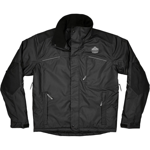 N-Ferno&reg; Winter Work Jacket, Men's/Women's, Small, Black Southpoint Industrial Supply