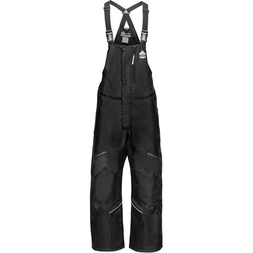 N-Ferno&reg; Insulated Bib Overalls, Men's/Women's, Medium, Black Southpoint Industrial Supply