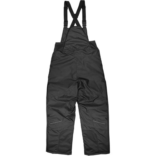 N-Ferno&reg; Insulated Bib Overalls, Men's/Women's, Medium, Black Southpoint Industrial Supply