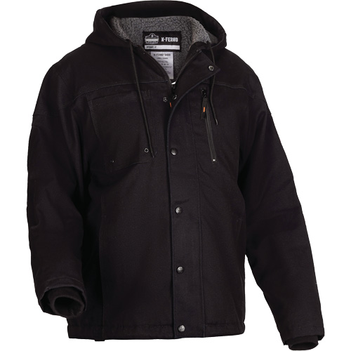 Veste de travail doubl&eacute;e de sherpa robuste N-Ferno, Hommes/Femmes, 3T-Grand, Noir Southpoint Industrial Supply