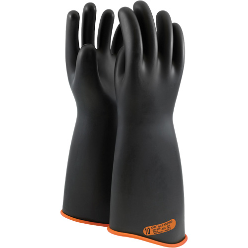 NOVAX&reg; Rubber Insulating Glove with Contour Cuff, ASTM Class 4, Size 11, 18" L Southpoint Industrial Supply