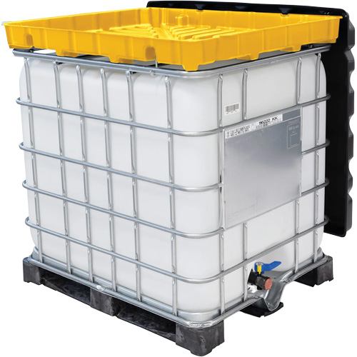 Ensemble dentonnoir GRV jaune pleine grandeur de 30 gal Southpoint Industrial Supply