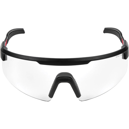 Wraparound Safety Glasses, Clear Lens, Anti-Scratch, ANSI Z87+/Meets/Exceeds CSA Z94.3 Southpoint Industrial Supply