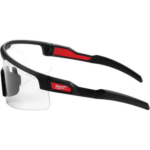 Wraparound Safety Glasses, Clear Lens, Anti-Scratch, ANSI Z87+/Meets/Exceeds CSA Z94.3 Southpoint Industrial Supply