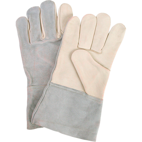 Gants de travail d'usage standard, Grand, Paume en Cuir fleur de vache Southpoint Industrial Supply