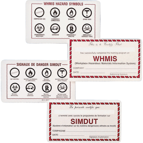 WHMIS Wallet Cards Southpoint Industrial Supply