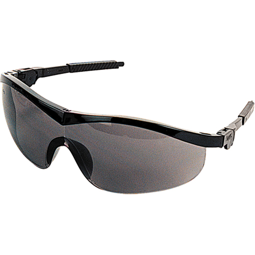Storm&reg; Safety Glasses, Grey/Smoke Lens, Anti-Scratch, ANSI Z87+ Southpoint Industrial Supply