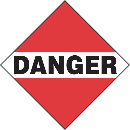 Danger Mixed Load TDG Placard, Plastic Southpoint Industrial Supply