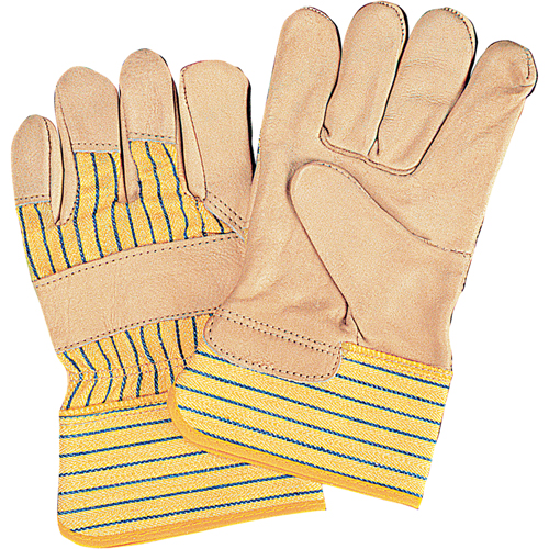 Standard-Duty Dry-Palm Fitters Gloves, Ladies, Grain Cowhide Palm, Cotton Inner Lining Southpoint Industrial Supply