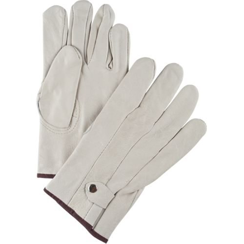 Standard-Duty Ropers Gloves, Large, Grain Cowhide Palm Southpoint Industrial Supply