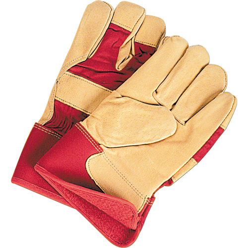 Superior Warmth Winter-Lined Fitters Gloves, Large, Grain Pigskin Palm, Thinsulate Inner Lining Southpoint Industrial Supply