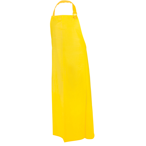 PVC Apron, PVC, Yellow, 35" W x 45" L Southpoint Industrial Supply