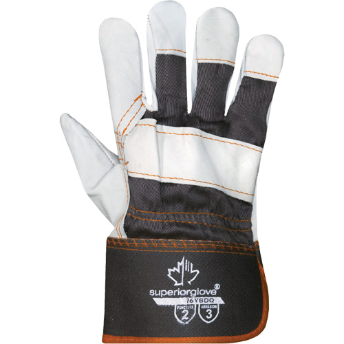 Endura&reg; Sweat-Absorbing Gloves, X-Large, Grain Cowhide Palm, Cotton Inner Lining Southpoint Industrial Supply