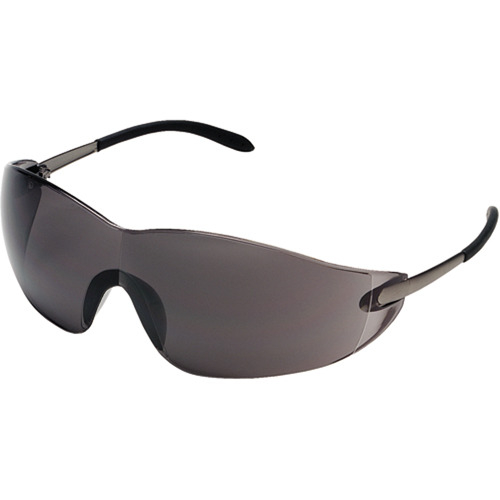 Blackjack&reg; Safety Glasses, Grey/Smoke Lens, Anti-Scratch, ANSI Z87+/Meets/Exceeds CSA Z94.3 Southpoint Industrial Supply