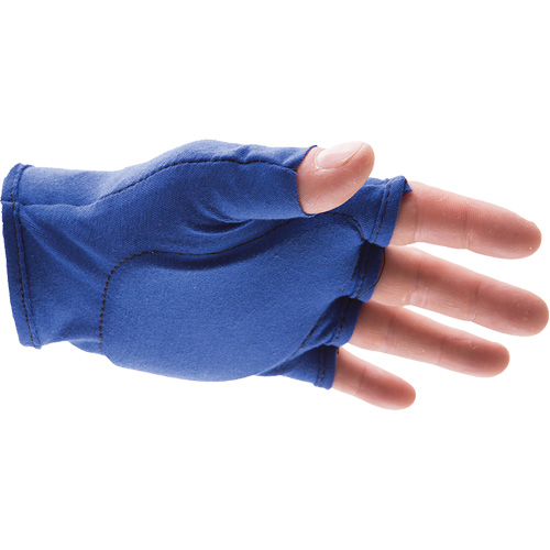 Doublures antichocs pour gants sans doigts, main gauche, 6/T-petit, Paume en Synth&eacute;tique, Poignet &agrave; enfiler Southpoint Industrial Supply