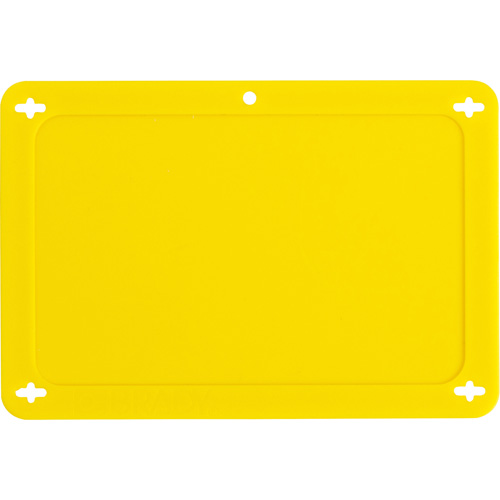 &eacute;tiquette vierge pour vanne, Plastique, 4-3/4" la x 3-1/4" h Southpoint Industrial Supply