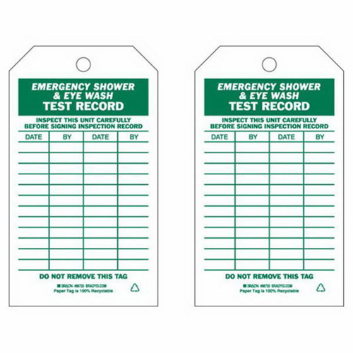 &eacute;tiquettes de rapport d'essai/inspection, Papier, 4" la x 7" h, Anglais Southpoint Industrial Supply