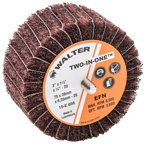 Meule &agrave; lamelles abrasives Two-In-One Southpoint Industrial Supply