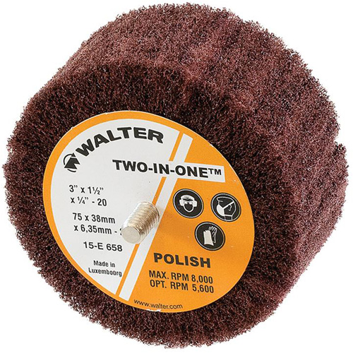 Meule &agrave; lamelles abrasives Two-In-One Southpoint Industrial Supply