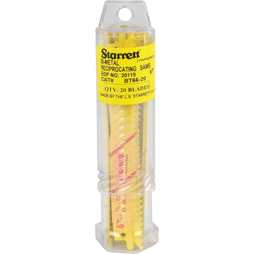 Fastcut General Purpose Reciprocating Blades, Bi-Metal, 6 TPI, 6" L x 3/4" W Southpoint Industrial Supply