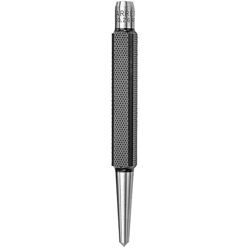 Centre Punch with Square Shank, 3/16" Dia., 7/16" Stock Size, 4-1/2" L Southpoint Industrial Supply
