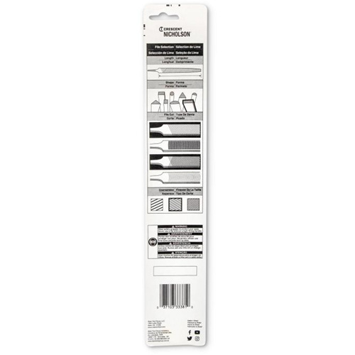 Lime d'affûtage, Plat, 8", Simple/double Southpoint Industrial Supply